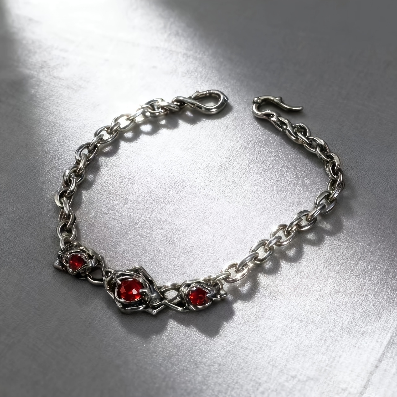 Men's Dark-Style Vintage Design Bracelet, High-End Gift