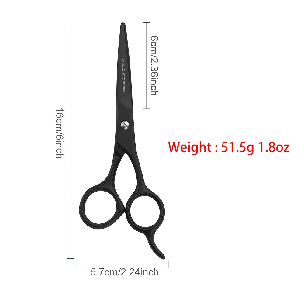 1pc, 6 Inch Hairdressing Scissors Professional Barber Shears, Stainless Steel , Sharp Blade, Comfortable Grip, Suitable For Home, Salon Use