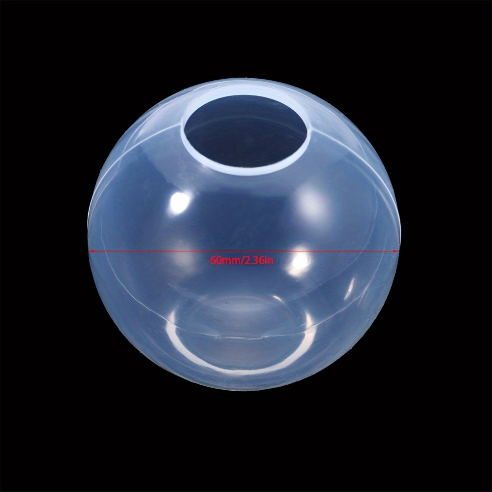 Image of 20-100mm Ball Shape Silicone Mold Ball Epoxy Resin Mould For Resin Molds Crafts Home Decoration