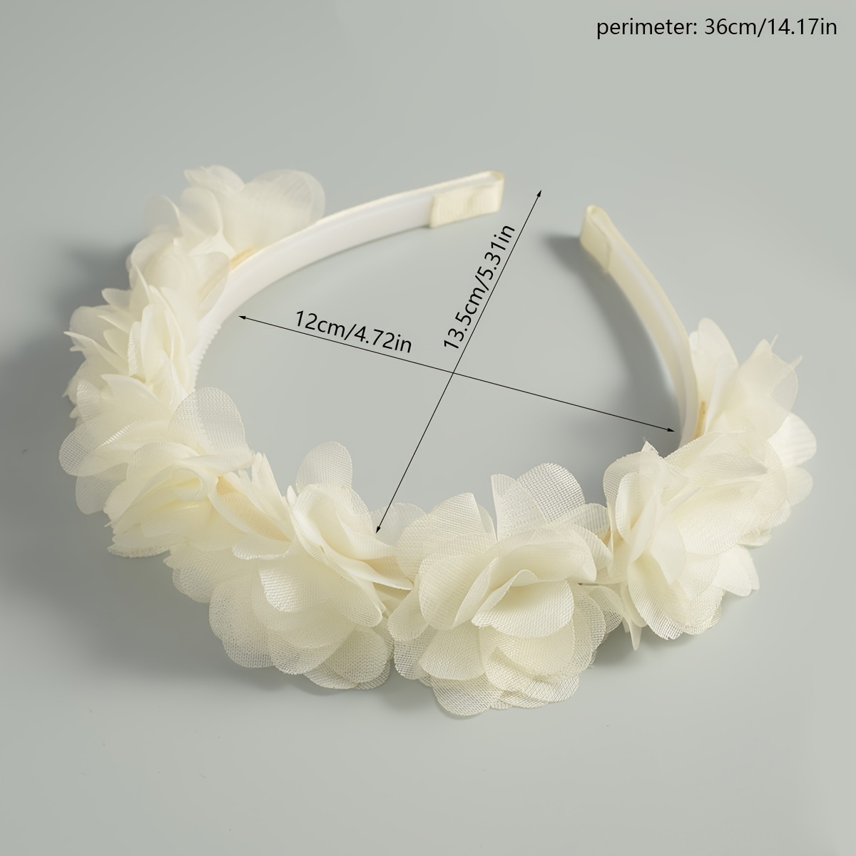 Fashion Floral Wreath Headband Headwear Hair Band Hair Additions Hairpin