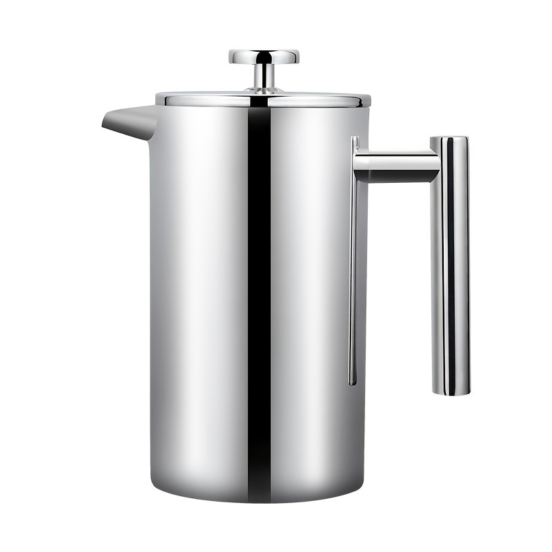 350ml Press Pot Double Wall Stainless Steel Coffee Maker Thermal Insulation Tea Maker Coffee Pot