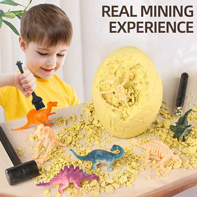 

Egg Excavation - Dig & Toy Educational Set - Includes Multiple Box , , And 3-6