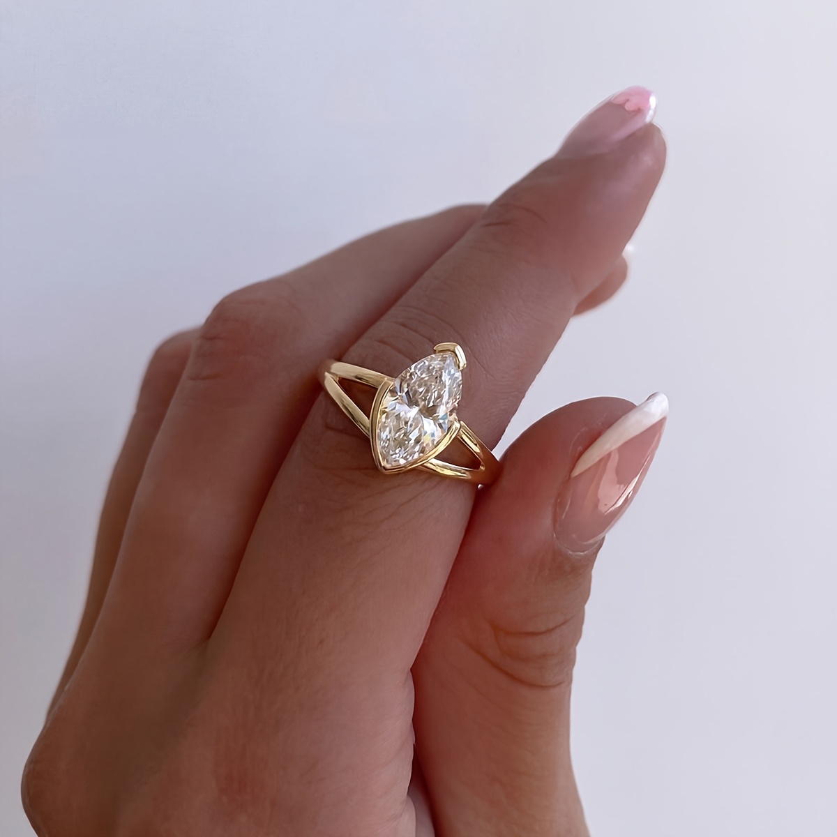 Sparkling Marquise Ring, Perfect Gift for Special Occasions