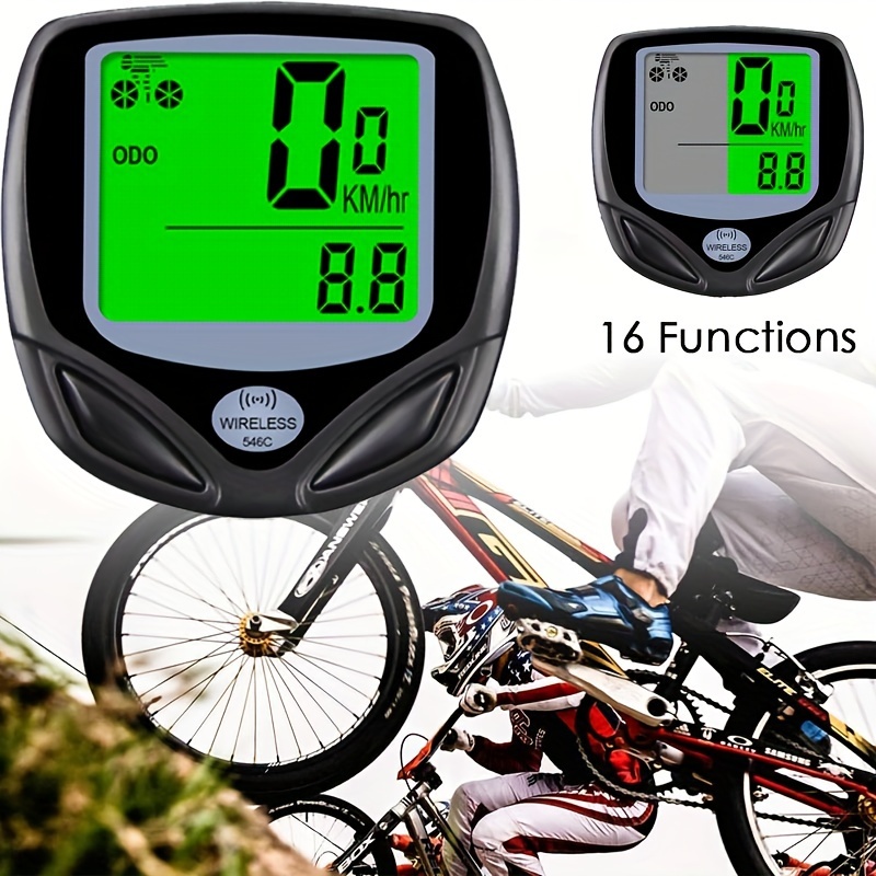 

Bike Speedometer, Bicycle Odometers, Bicycle Speedometer Wireless Cycle Bike Computer Bike With Lcd Display Speedometer Tracking &