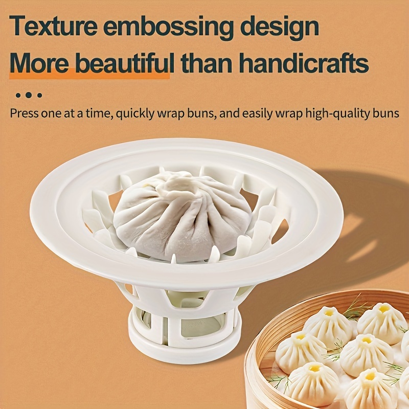 1pc easy release non stick dumpling mold baozi maker food safe plastic quick gadget for baking and cooking no battery required details 4