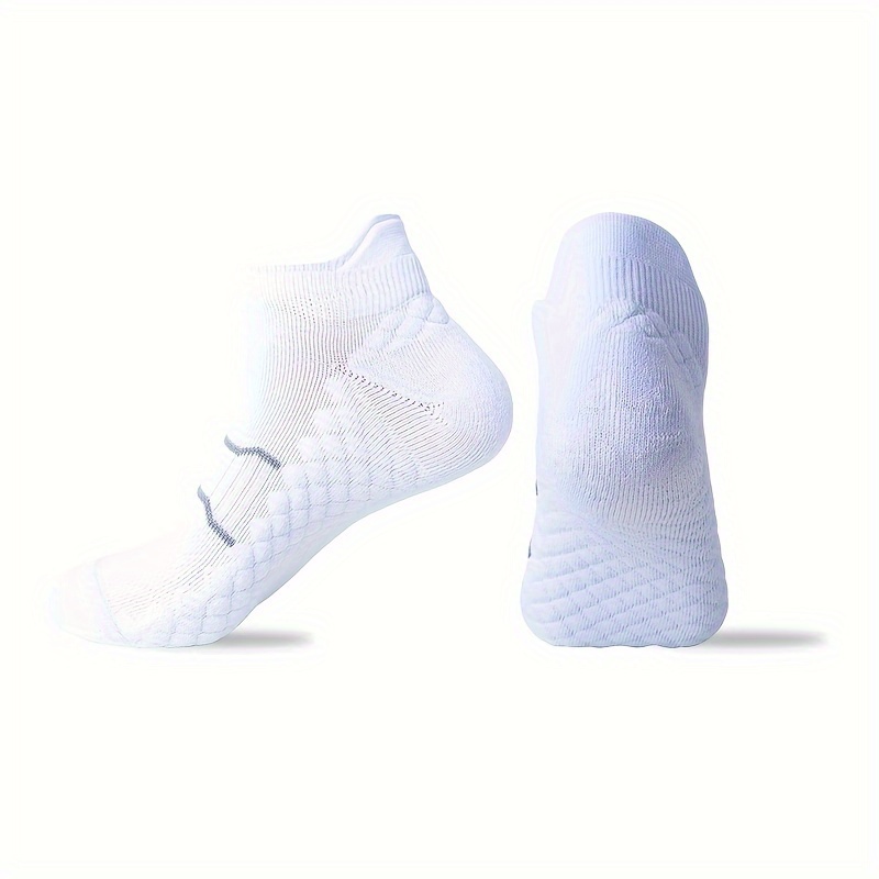 1 Pair Breathable Anti-slip Shock-absorbing Sweat-wicking Compression Short Socks, Compression Socks, 5 Colors , Sweat-resistant