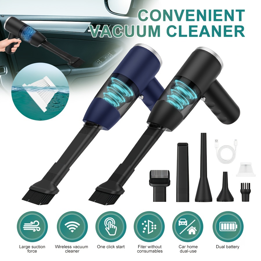 

The Upgraded Handheld Vacuum Cleaner Comes A And Kit, Usb Charging, Abs Suitable For And Cleaning Blowing And Suction Functions, , 5kpa .