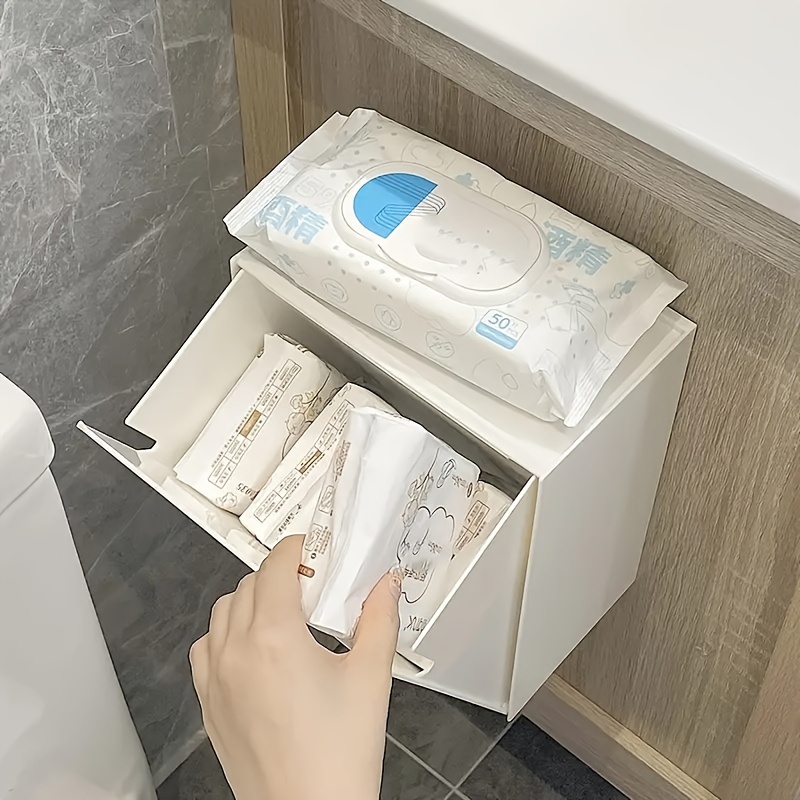 

-mounted Storage Box, Abs , , , , , , For Bathroom And , Office Supplies