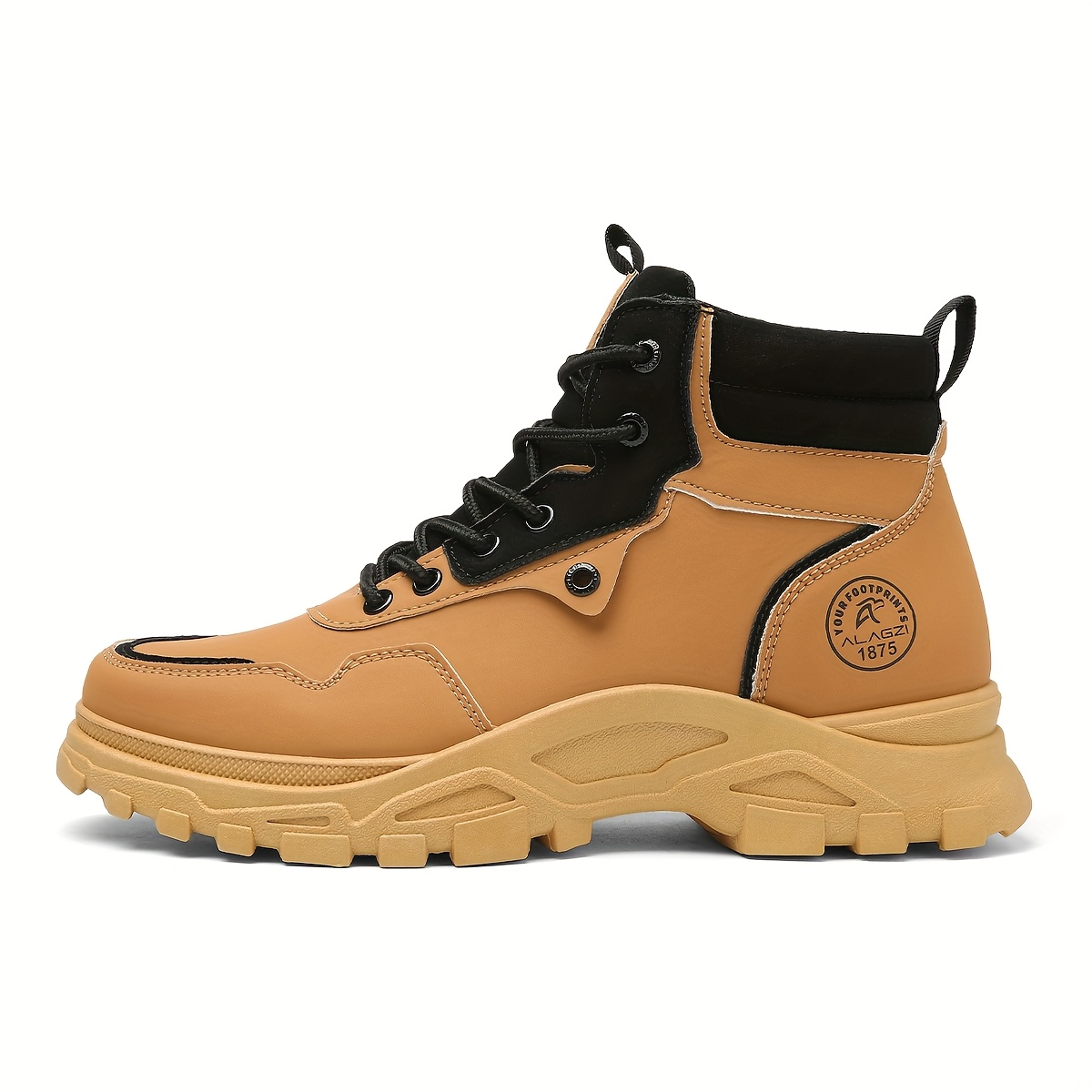 mens plus size hiking boots stylish durable outdoor ankle boots