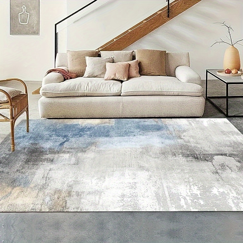 

1pc Modern Area Rug, 3x5, 4x6, 5x7, For Living Room, Bedroom, Kitchen, Entryway, Non-slip Backing, Non-shedding, Soft Washable Rug.