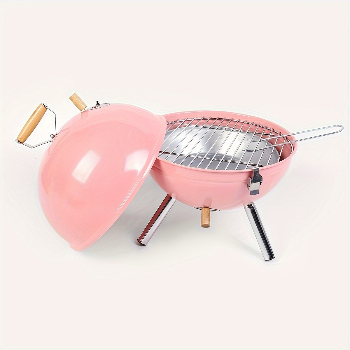 

A Barbecue And , Tools And Accessories, Free-standing , Outdoor , Folding Portable Wood And Carbon Barbecue Charcoal Stove, For Cooking Carbon Meat Grill, Portable Folding