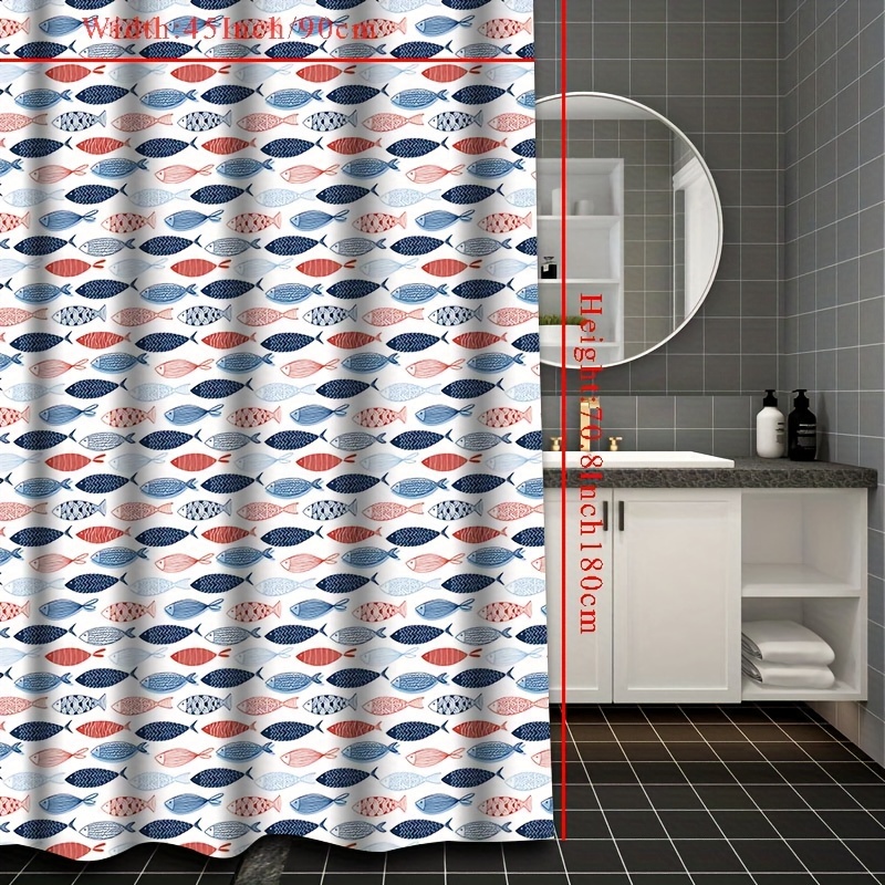 TEMU Jit Bathroom Set - Polyester Bath Drapes, , Includes - , , Novelty - Unlined Bath