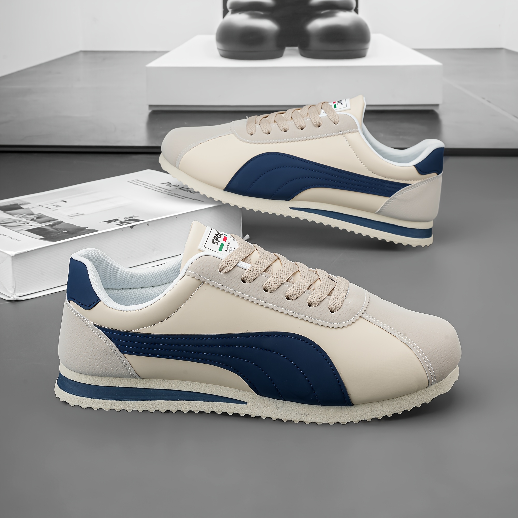 [Baskets] Chaussures de skate décontractées pour hommes, 1 paire de chaussures de course toutes puissances pour hommes
