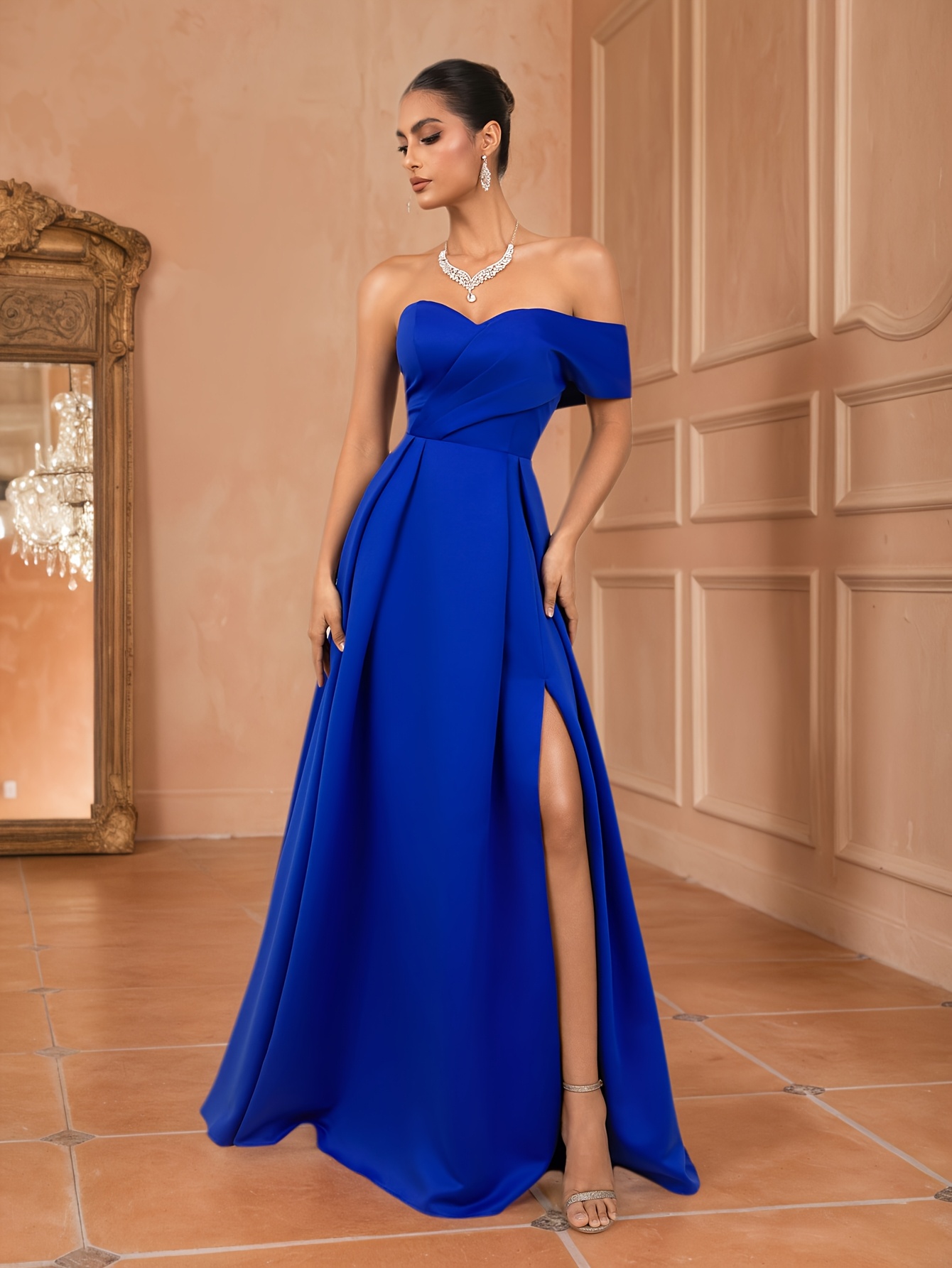 royal blue dress for graduation in nigeria party dresses women new styles