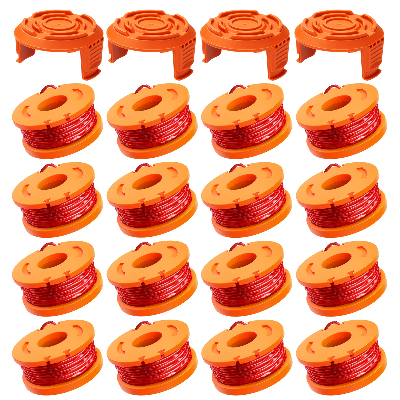 TEMU Eventronic 20 Pack Wa0010 Trimmer String Compatible With , 0.065" Replacement Spool Trimmer Line For