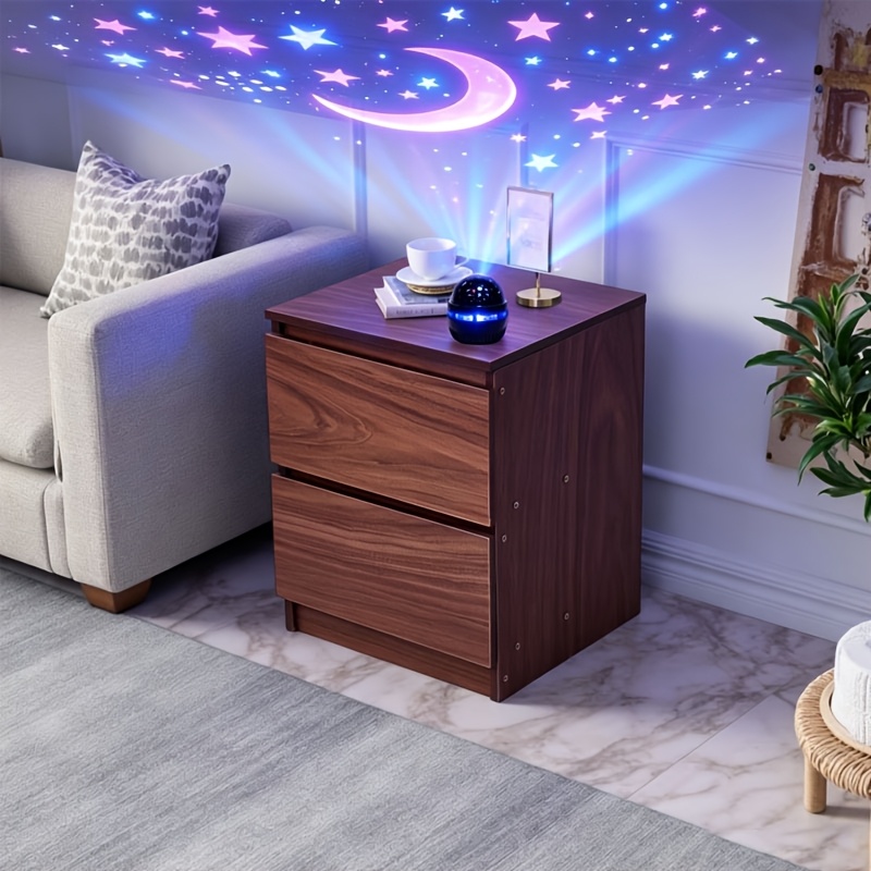 TEMU And Moon Projection Lamp, Usb-powered Mini Starry Sky Night Light With 360-degree Rotating Projection, For Valentine's Day Room Decor, Birthday