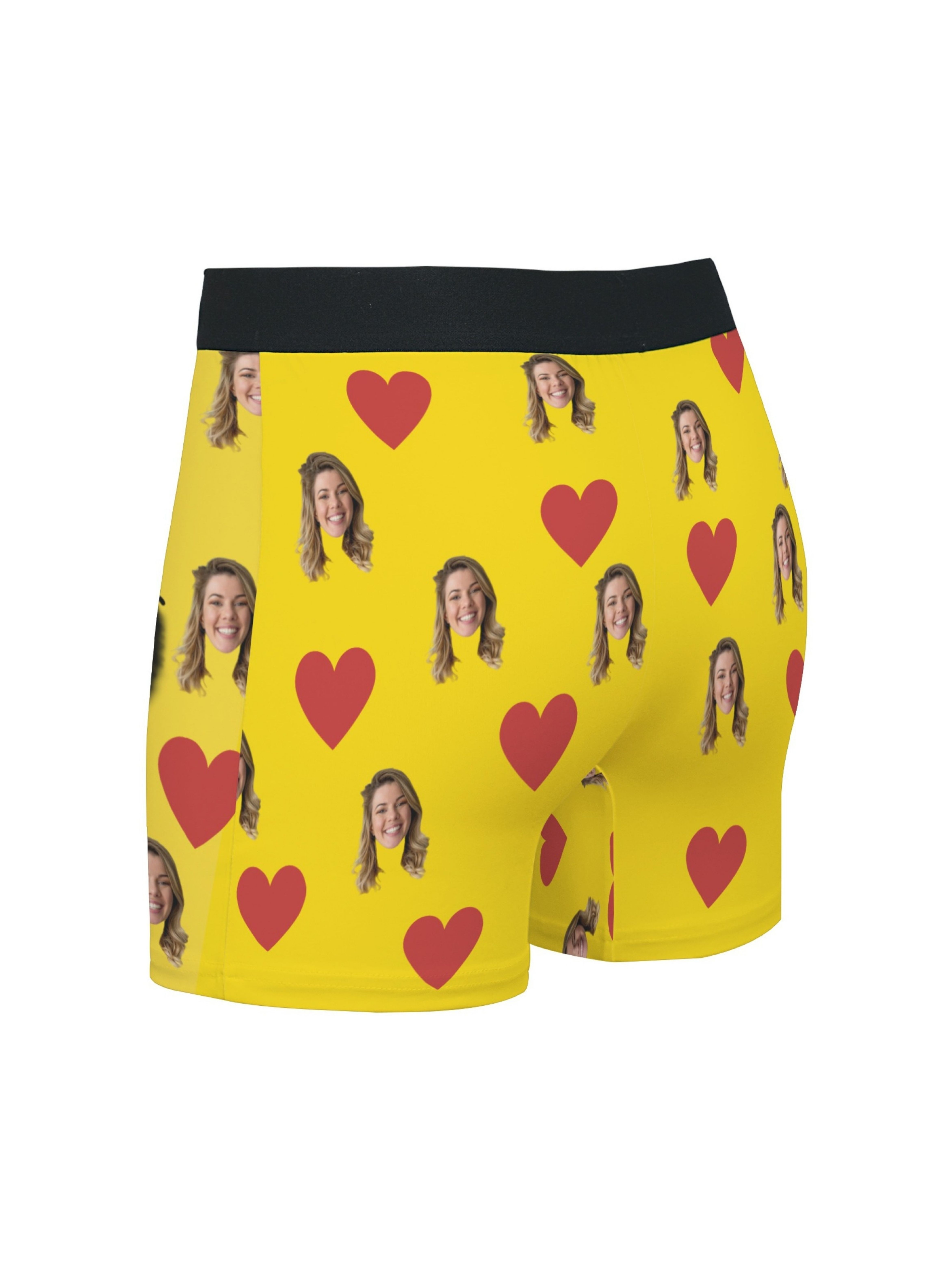 Gift for Boyfriend Custom Face Photo Boxer Heart Personalised