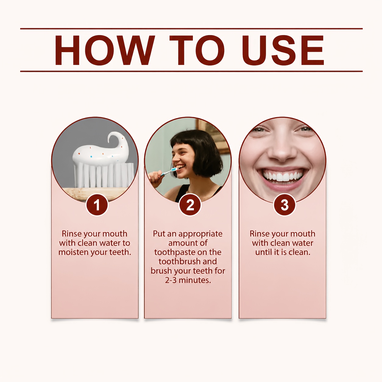 Upgraded Ultra Instant Bright Cinnamon Mint Toothpaste