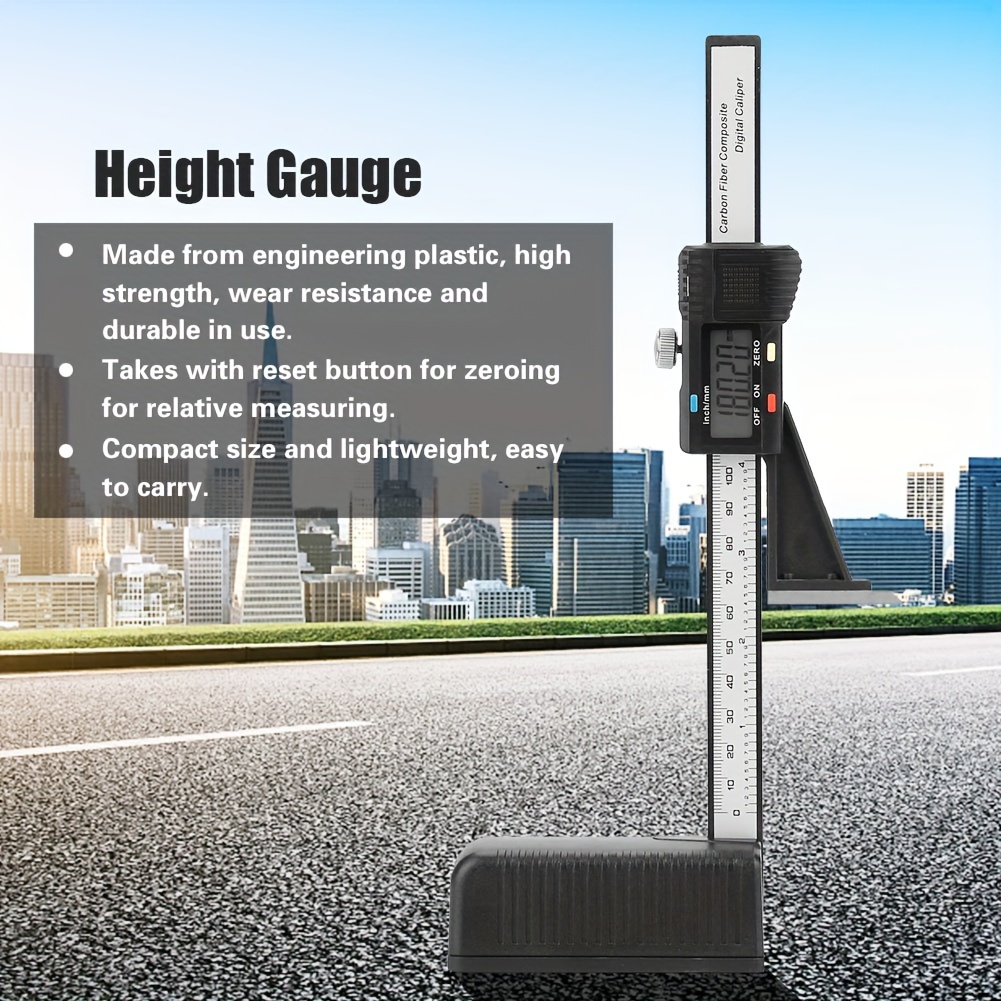 

Upgraded Height , Height Measuring Tool Height 0-150mm Height - To , , Resistance And