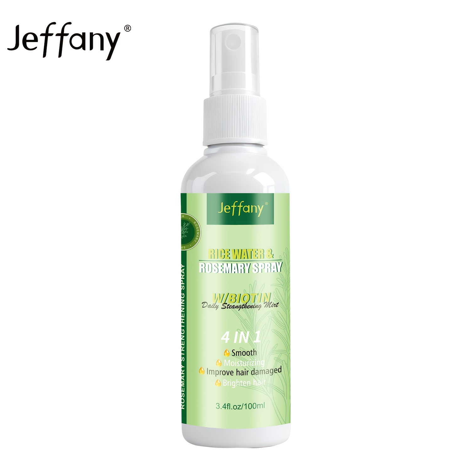 Image of Rosemary Rice Water 3-second Volumizing Styling Spray A Lightweight, Oil-free Formula That Increases Volume And Texture, Suitable For Fine, Limp Hair. Provides Long Lasting Hold For A Style