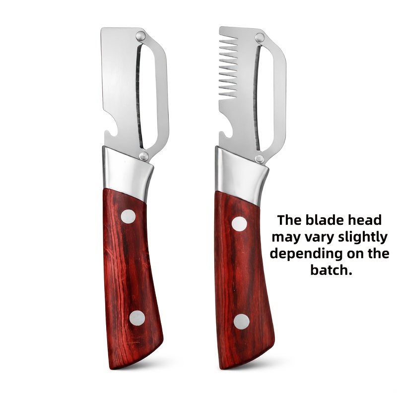 2pcs Stainless Steel Multifunctional Vegetable Peeler And Bottle Opener - Labor- And Convenient Kitchen Tool, Suitable For All Kinds Of Vegetable And