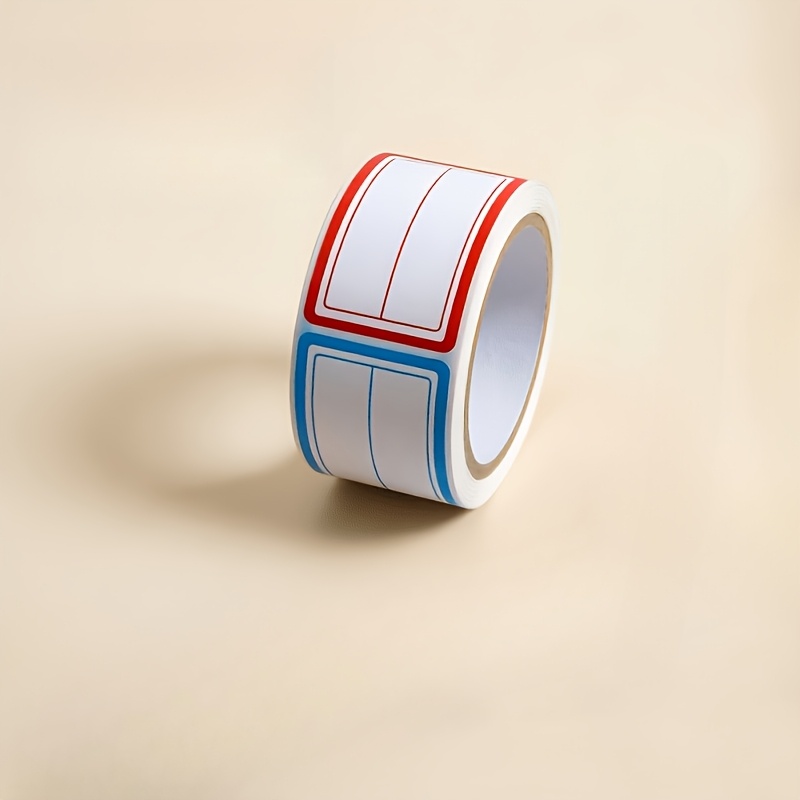 TEMU Etichette per frigorifero riutilizzabili da 200 pezzi, 4 cm x 2,5 cm, resistenti all'olio e senza residui, si staccano e attaccano all', si