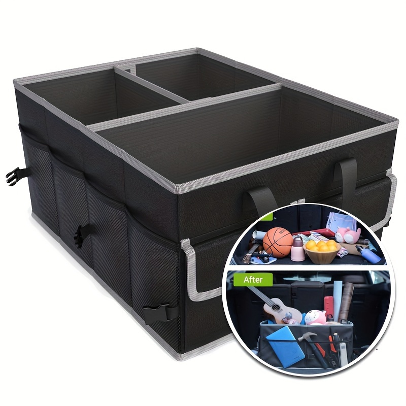 

Car Trunk Finishing Bag Multifunctional Portable Tool Folding Storage Bag For Storing Space Saving Interior