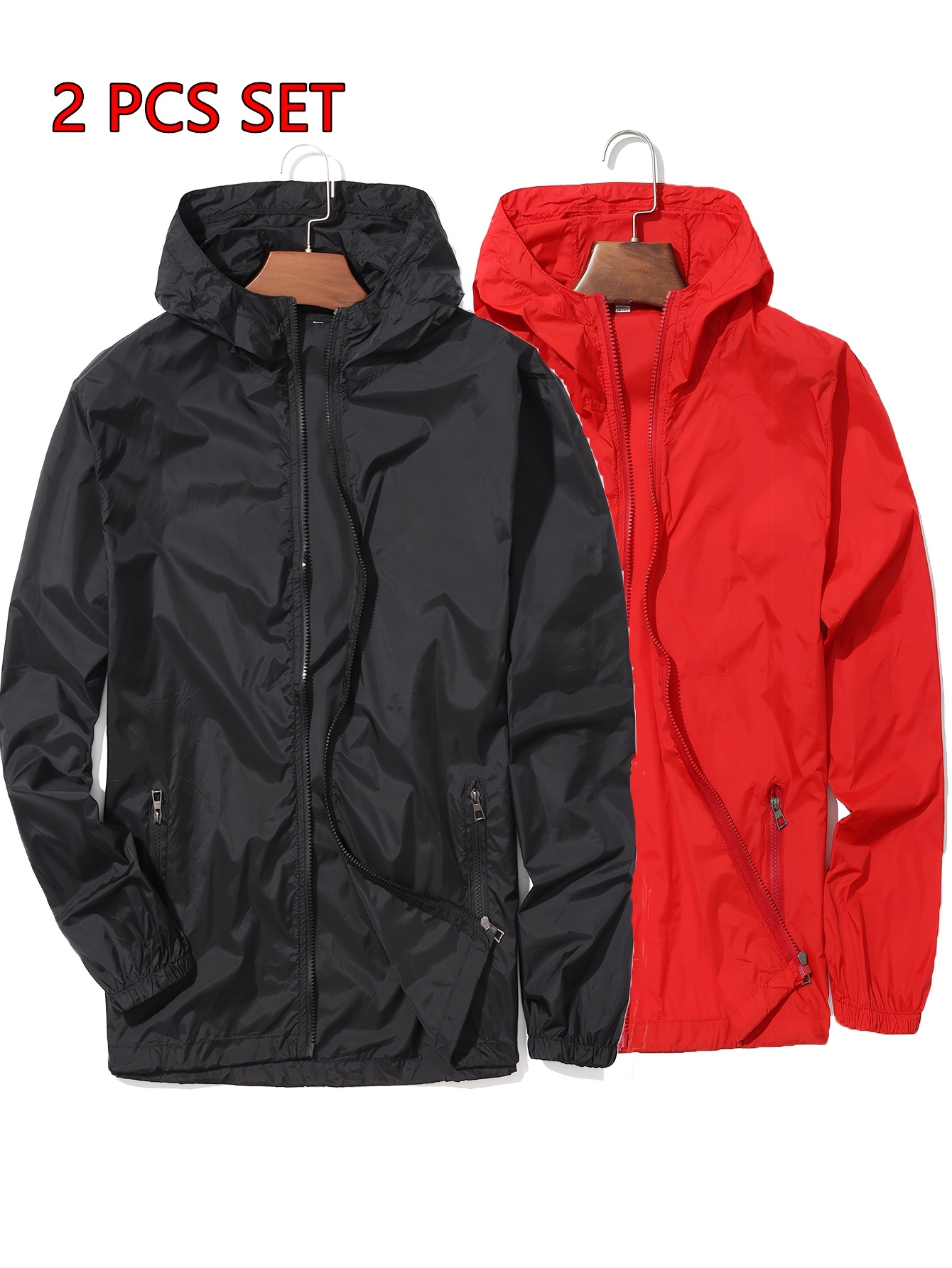 t.chn様　WIND BREAKER HOODY JACKET windbreaker sold on Temu United States