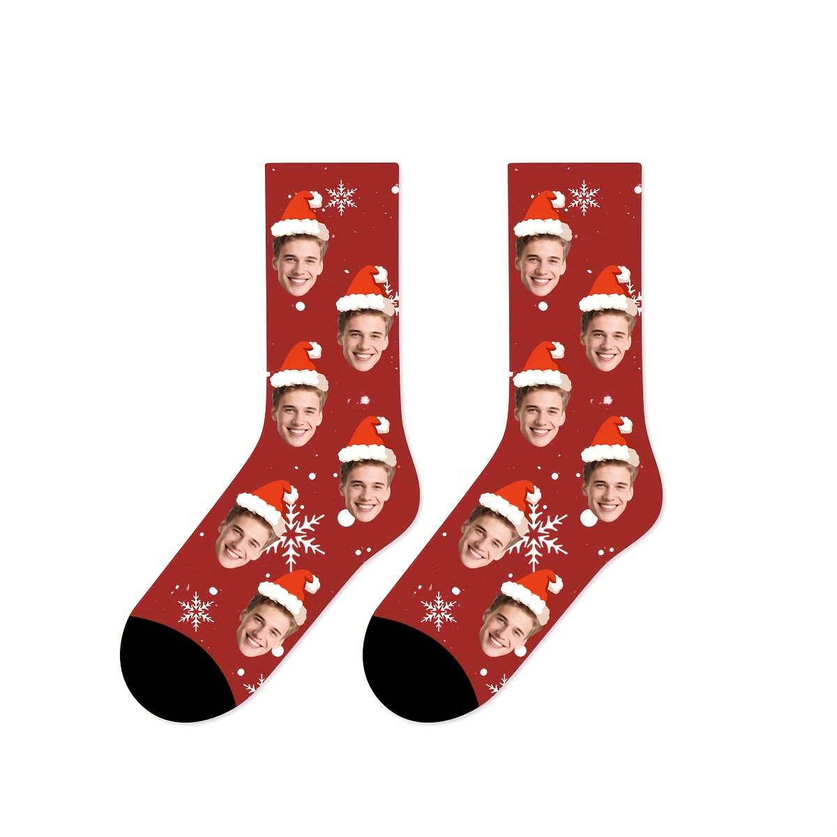 TEMU Custom Face Socks, Personalized Photo Socks, Custom Printed Socks With Any , Anniversary Gift, Mother's Day Gift, Father's Day Gift, Halloween,