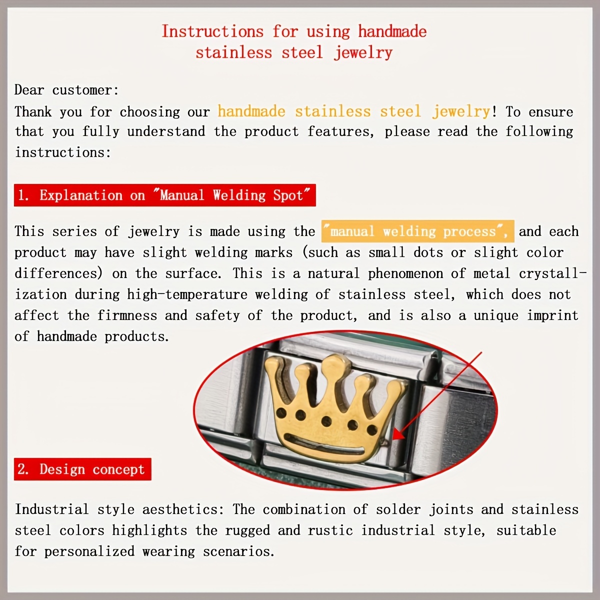 a stylish and minimalist 304 stainless steel   bracelet suitable for men women and couples offering   with   quality and a convenient       elegant and classic Product details 8