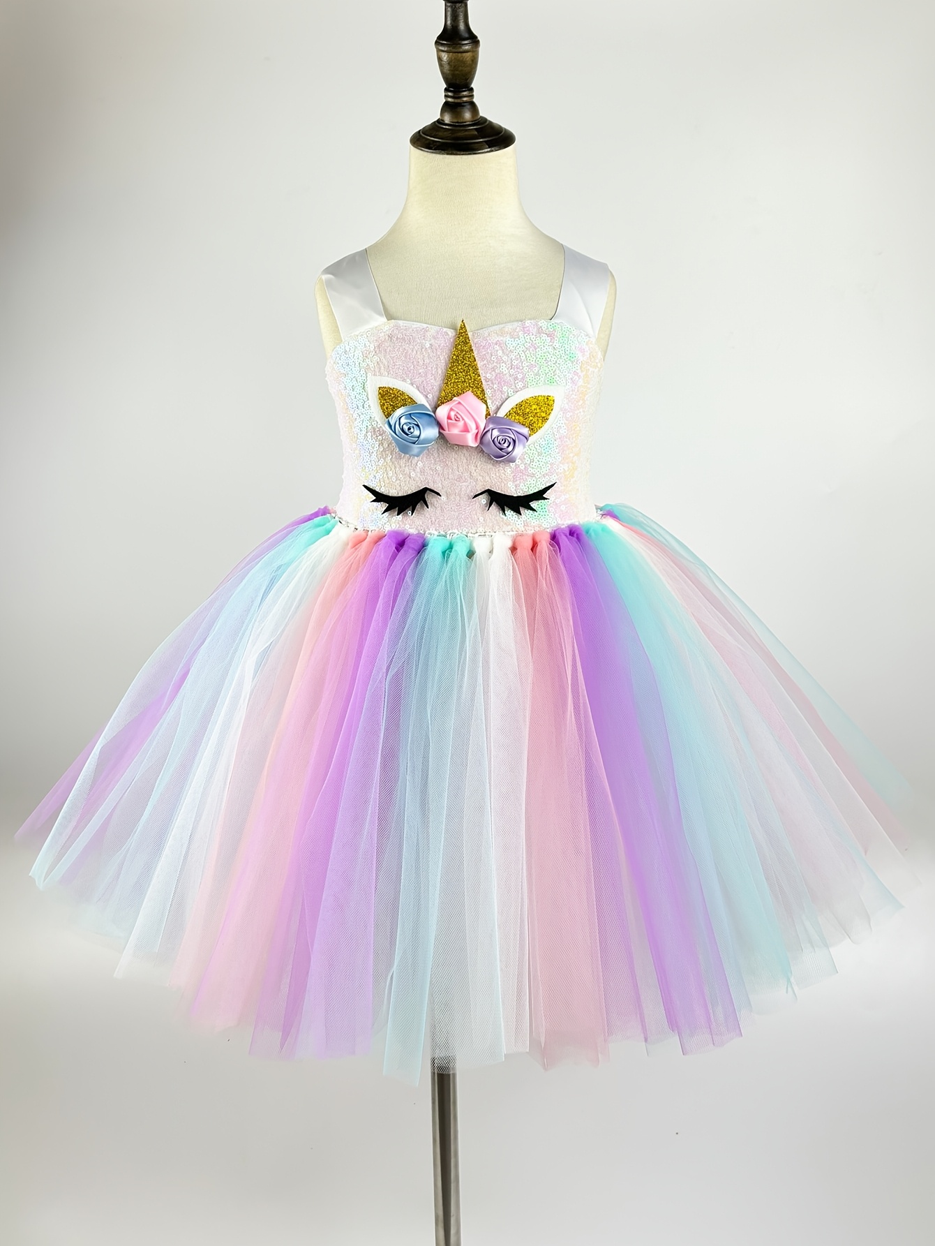 tutu unicorno ragazze tulle e Temu Italy