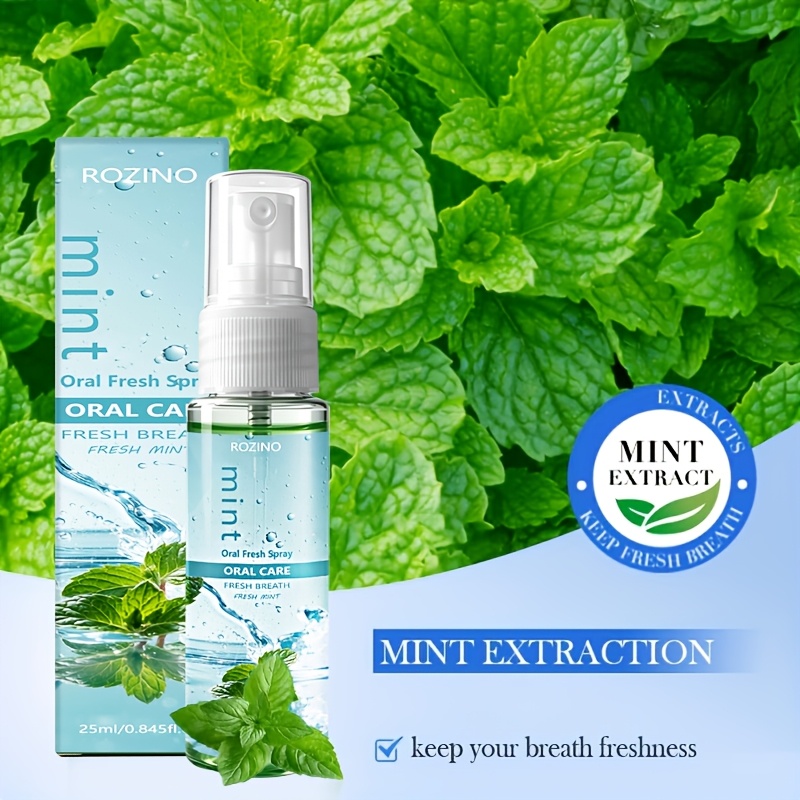 Mint Instant Fresh Oral Spray for Quick Refresh