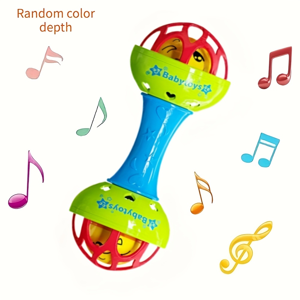 Image of And Red Hand Chime, Suitable For Infants And Young Children To Grip, Small And Cute, Practical And Sturdy, Random Color Depth