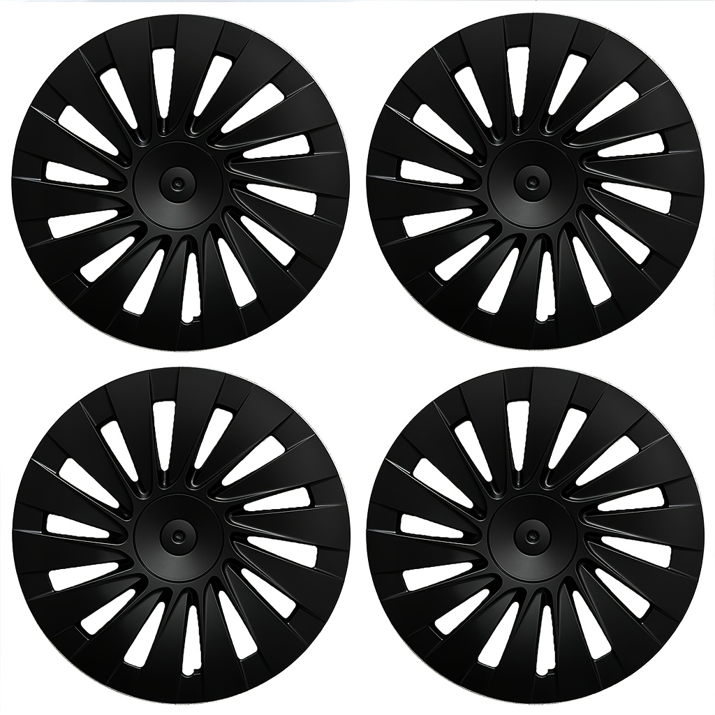 Image of 4pcs For New 2026 18in Hubcap Rim Cover Additions Cap Automobile Wheel Cap For