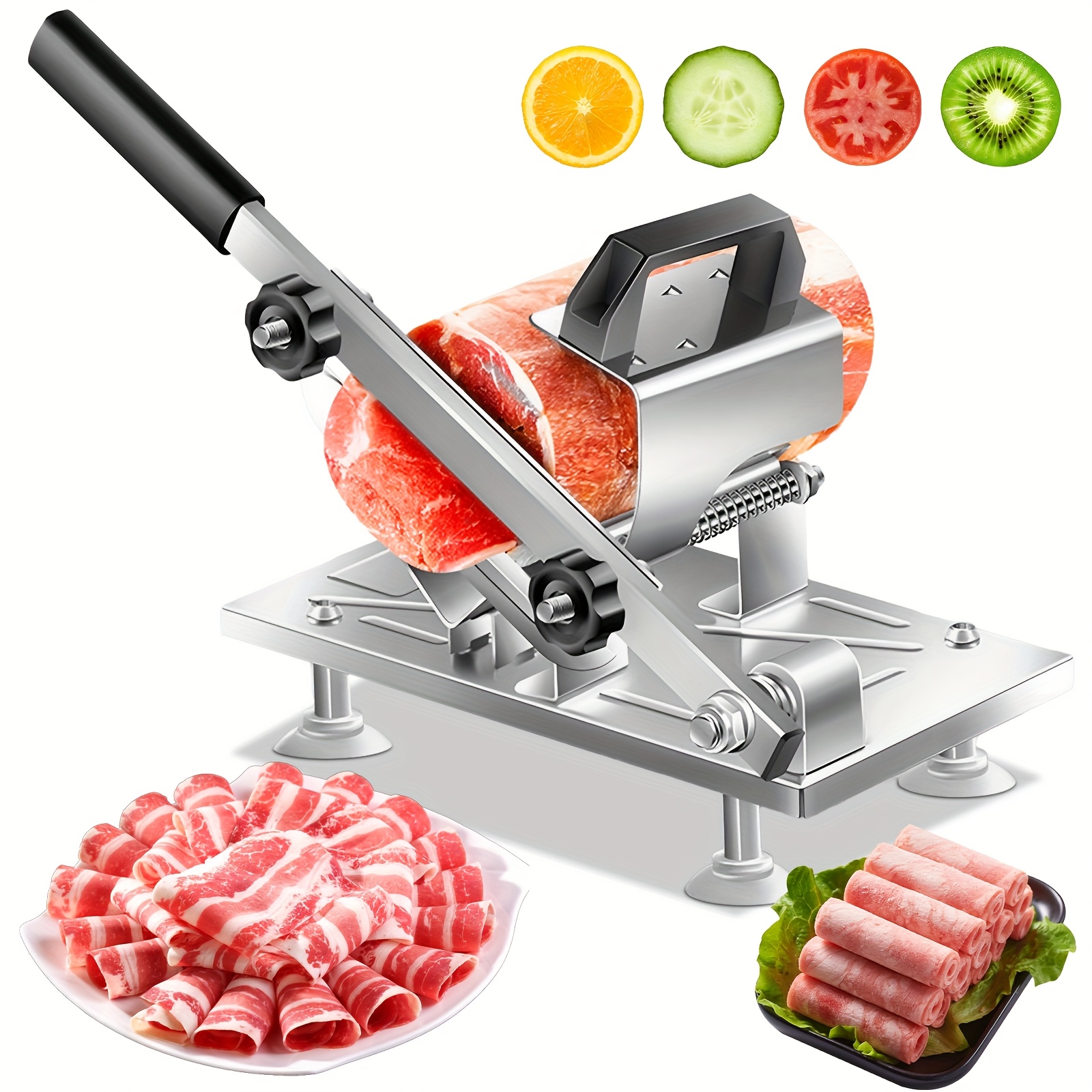 meat slicer for home sold on Temu United States