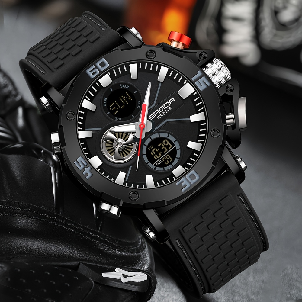 Chronograph Holzkern Black Chronograph Kerbholz Uhren HÃ