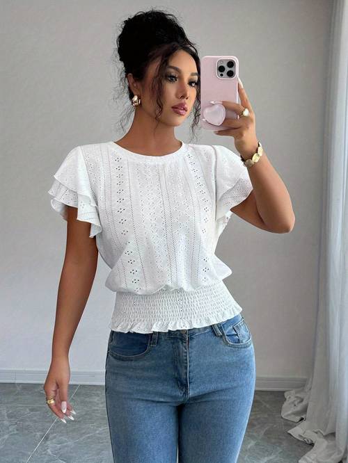 womens elegant sleeve short sleeve t shirt