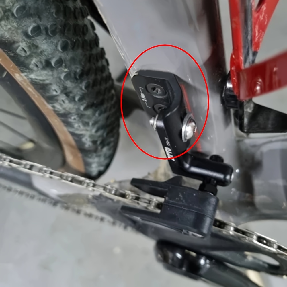 Aluminum Alloy Bike Frame Mount Front Derailleur Hanger for Road Gravel  Bikes, Durable Cycling Accessory