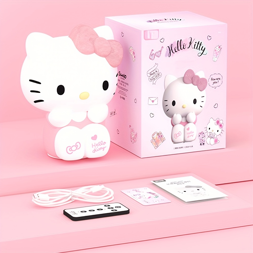    pink usb night light   silicone   touch turns on 2 level adjustable 3   remote control built in 1200mah battery supports usb charging for decoration bedroom sleeping daily or birthday gifts Product details 3