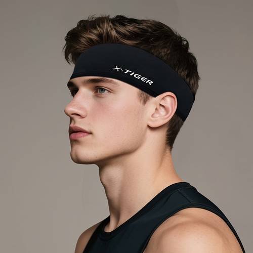sports headband made of moisture wicking fabric to dry during workouts elastic hairband easy to clean