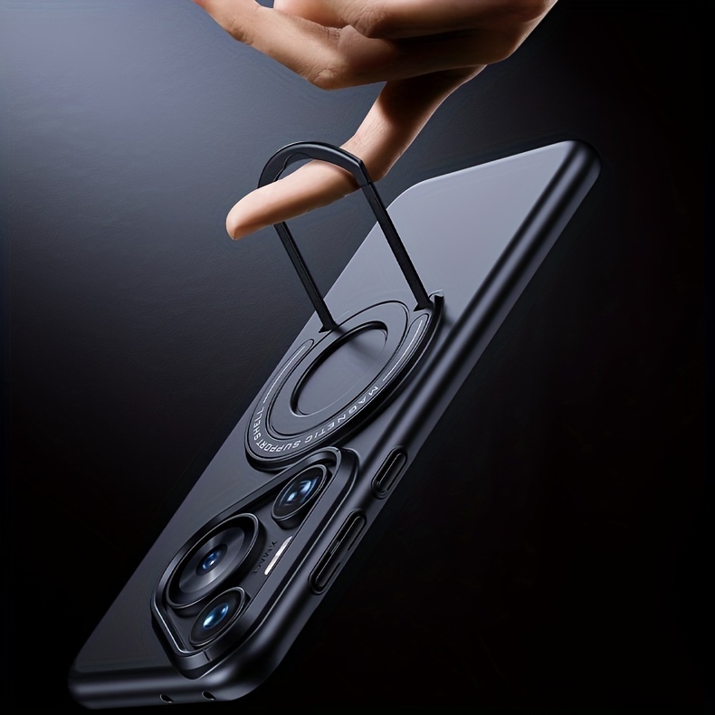 For Huawei Pura 70/Pura 70 Pro Premium Stand Phone Case, Comfortable Hand Feel, Classic Retro High Quality Pura 70 Pro Drop Resistant Case_voghion.com