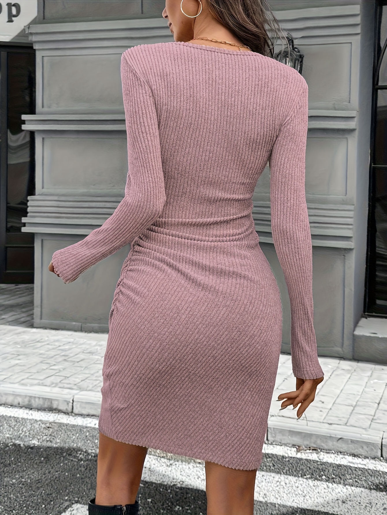 two piece asymmetrical dress Bistro Green Asymmetric Ladder Dress – Daily Paper Worldwide main image 0