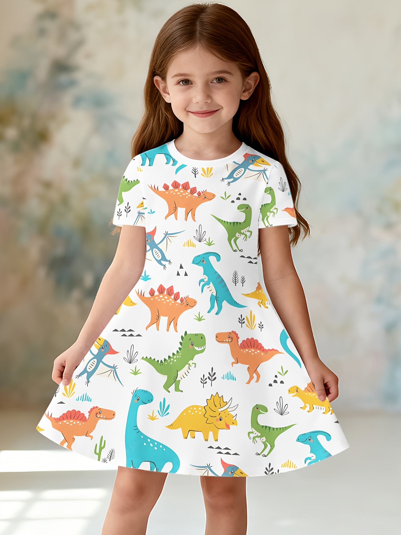 toddler dinosaur dress sold on Temu United States