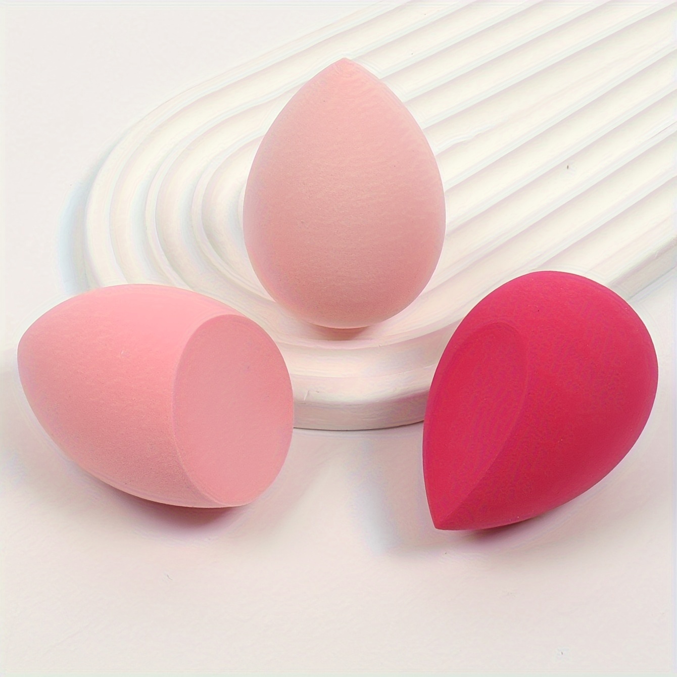 3pcs Makeup Sponges for Even Base Makeup Application