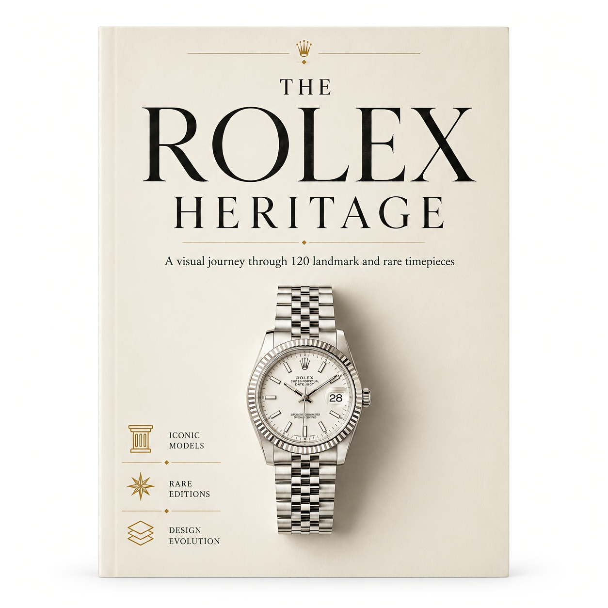 TEMU The Heritage Reference Book Exploring 120 Landmark And Rare Timepieces, Iconic Models, Rare Editions, And Design Evolution. This Is An