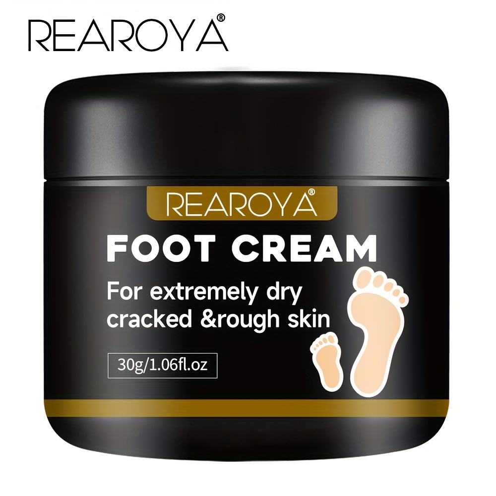 

1.06/2.12oz Foot Cream For Extremely Dry Cracked&rough Skin, Exfoliate Dead Skin, Strong Hydration For Dry Cracked Feet And Heel With Plant Squalane