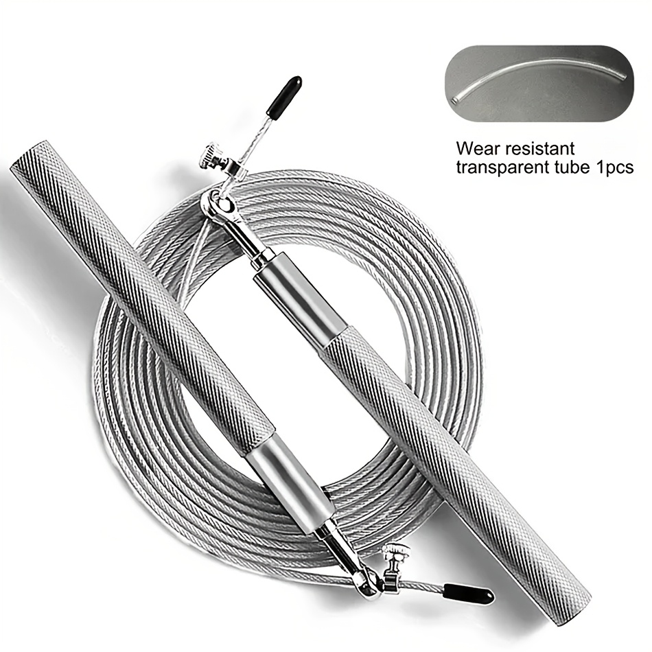 Steel wire bearing jump rope physical training