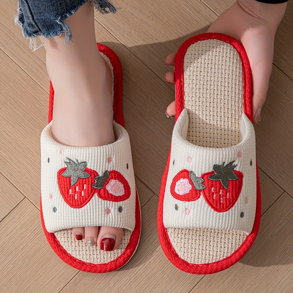 womens open toe slippers breathable non slip house slippers casual summer slippers women shoes