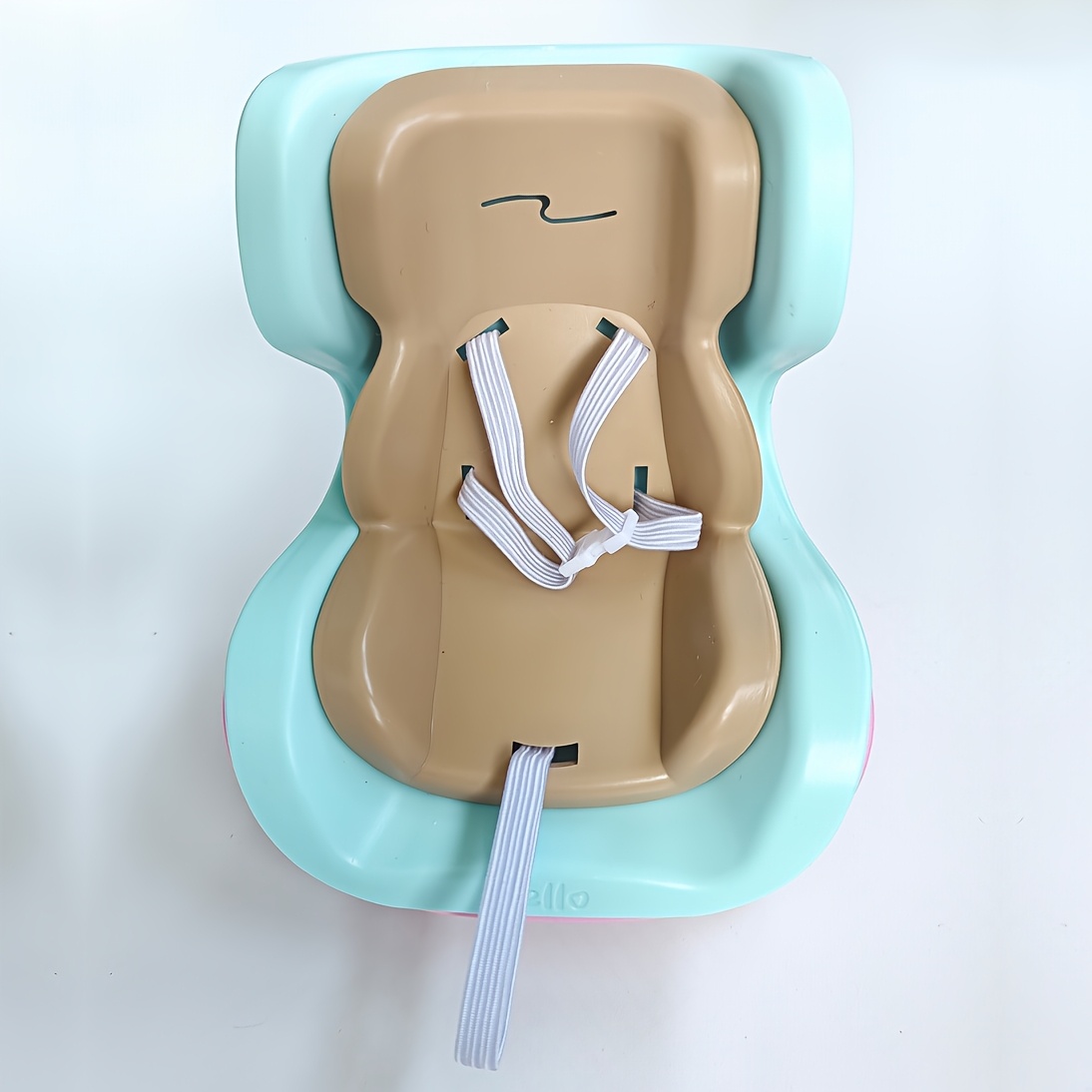 poppenautostoel met ventilatieclip houder beige   kleuren beschikbaar   contact op met verkoper verstelbare riem compatibel met 10 17cm 4 6 7in poppen zoals labubu ideaal voor poppenverjaardag kerstcadeaus   ac montage perfect voor poppenhuis of voertuigdisplay speels ontwerp stevige constructie   1 0