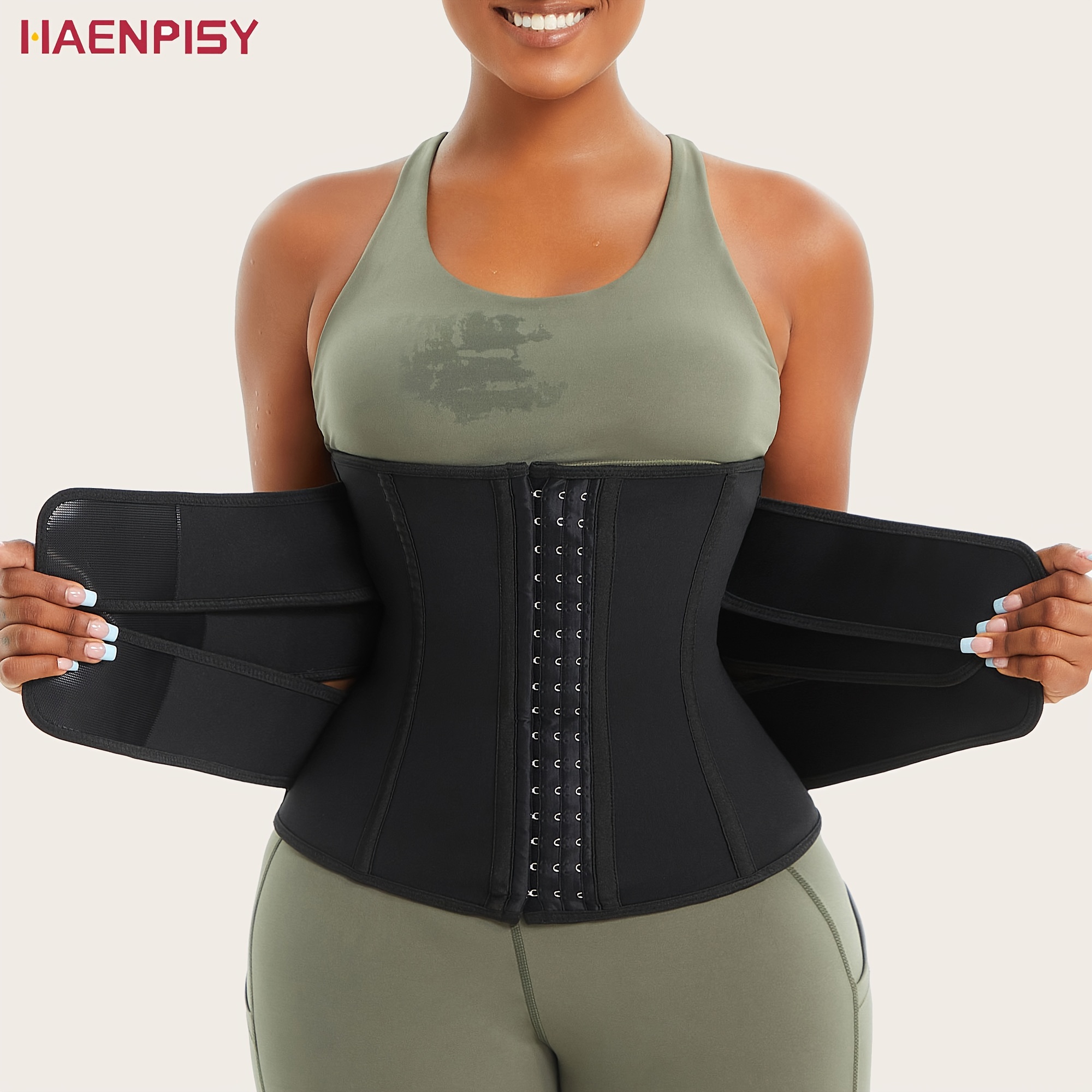 Lose Weight Instantly Latex Waist Trainer Women Triple Belts - Temu Canada